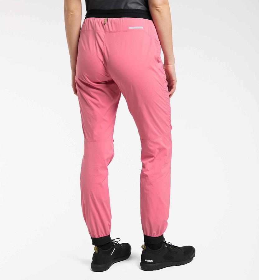 Haglöfs Womens L.I.M Fuse Hiking Pants Pink New Zealand 65913WEBN